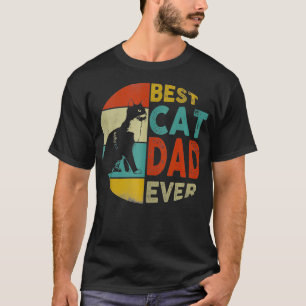 Camiseta Pai De Gato De Vintage Melhor Pai De Gato