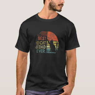 Camiseta Pai De Gato Ee Vintage Melhor Pai De Gato