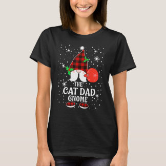 Camiseta Pai de Gato Gnomo Buffalo Xadrez Família Correspon