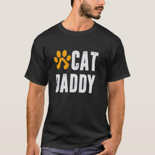 Camiseta Pai de Gato Gpresente do Dia de os pais do Pai do