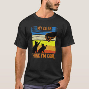 Camiseta Pai de Gato Mãe Choque de Punho para o Legal Papa
