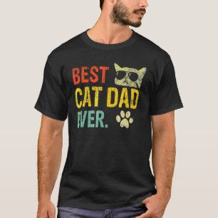 Camiseta Pai De Gato Mais Elegante De Gato De Gato
