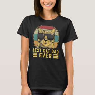 Camiseta Pai De Gato Mais Vintage De Ajustado De Bump Dia d