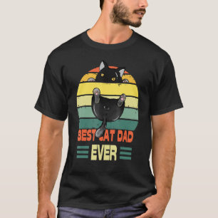 Camiseta Pai de Gato Melhor de Gato Nunca Preto