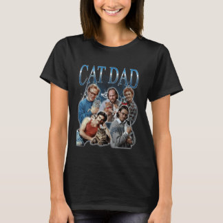 Camiseta Pai de Gato Meme Engraçado de Geração Z Dank Pirat