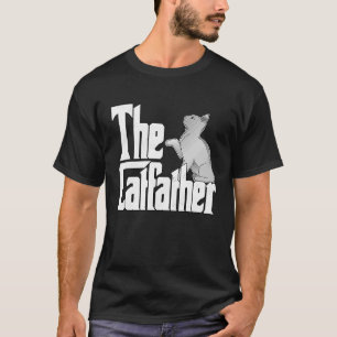 Camiseta Pai De Gato O Cão Louco Crazado De Catão Gatinho P