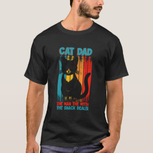 Camiseta Pai de Gato O Homem O Mito O Distribuidor de Lanch