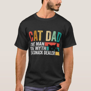 Camiseta Pai De Gato O Homem O Mito O Revendedor De Cachorr