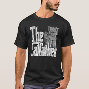 Camiseta Pai De Gato O Mau Louco De Catão Gatinho Pai