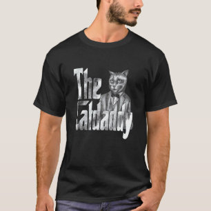Camiseta Pai de Gato O Padrinho do Gato Pai Gato Louco Pai