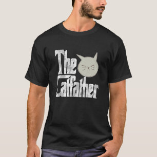 Camiseta Pai de Gato O Padrinho do Gato Pai Gato Louco Pai
