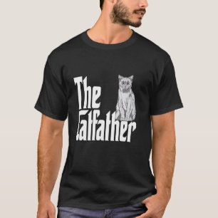 Camiseta Pai De Gato O Pai Do Pai Gatinho De Gato Gato De C