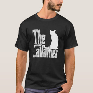 Camiseta Pai De Gato O Pai Gatinho De Gato Louco De Catão