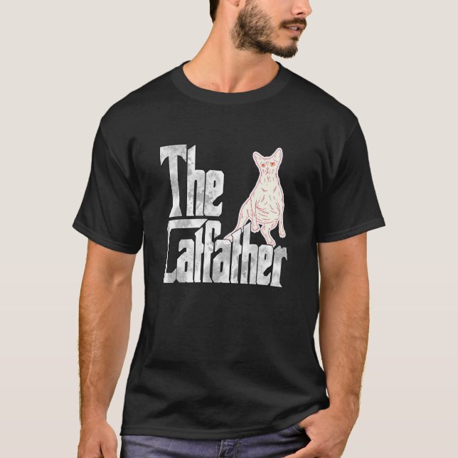 Camiseta Pai De Gato O Preguiçoso Preguiçoso Gatinho De Gat (Frente)