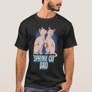 Camiseta Pai de Gato Sphynx