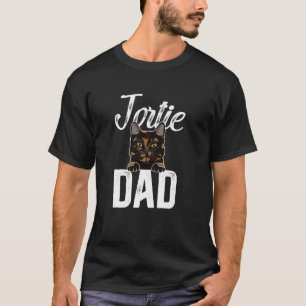 Camiseta Pai de Gato Tortie Amante de Gato Casca de Tartaru