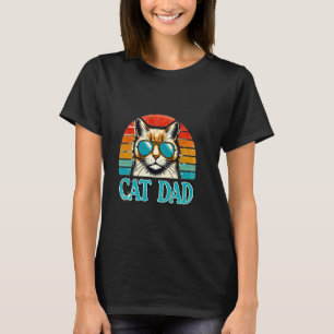 Camiseta Pai de Gato Vintage Estilo Anos Oitenta Retro Dist