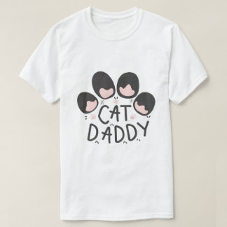 Camiseta pai de gatos, amante de gatos, pai de animais de e