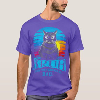 Camiseta Pai de gatos Dia de os pais Design Aniversário Mel