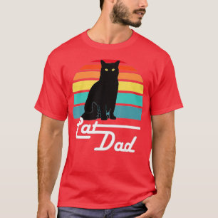 Camiseta Pai de Gatos do Mens - Presente de Gato do Gato do