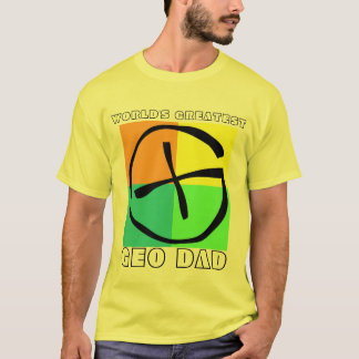Camiseta Pai de Geo do mundo o grande