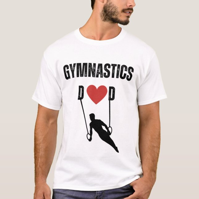 Camiseta Pai de ginasta (Frente)