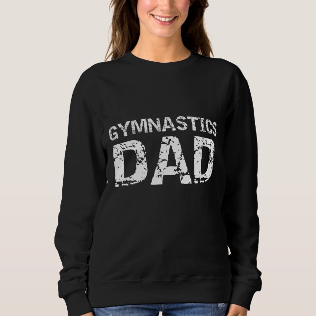 Camiseta Pai de ginástica para Homens Engraçado ginasta Pad (Frente)