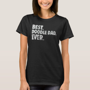 Camiseta Pai De Goldendoodle - Melhor Pai De Porodela Algum