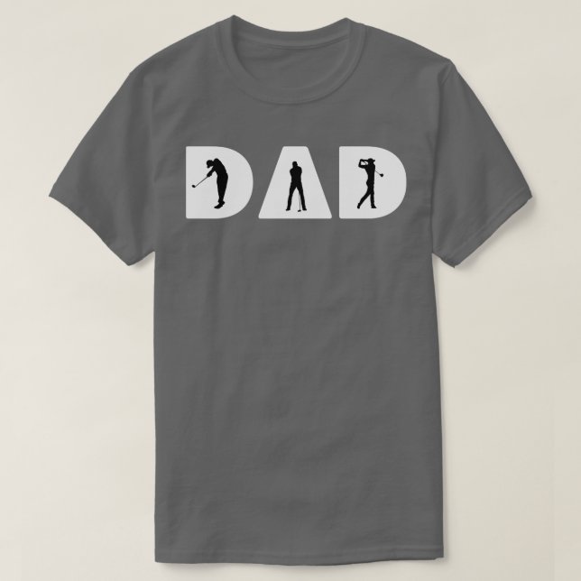 Camiseta Pai de Golfe (Frente do Design)
