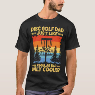 Camiseta Pai De Golfe Do Disco Legal Frisbee Frolf Golf Gol