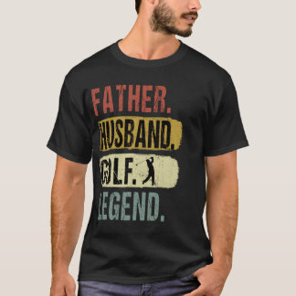 Camiseta Pai de Golfe do Padre Husband