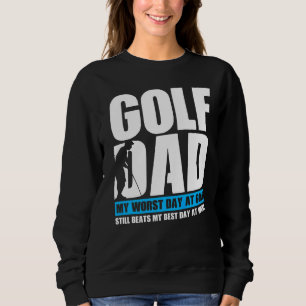 Camiseta Pai De Golfe, O Meu Pior Dia No Golfe Ainda Me Bat