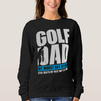 Camiseta Pai De Golfe, O Meu Pior Dia No Golfe Ainda Me Bat