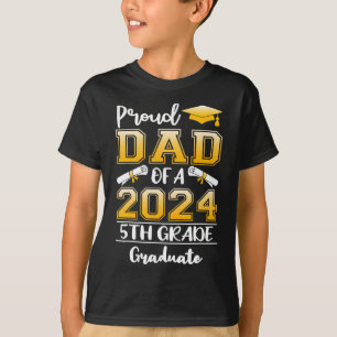 Camiseta Pai De Graduação De Formandos 5 Graduação 2024