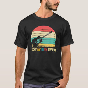 Camiseta Pai De Guitarra Mens Alguma Vez Mostra Fath De Mú