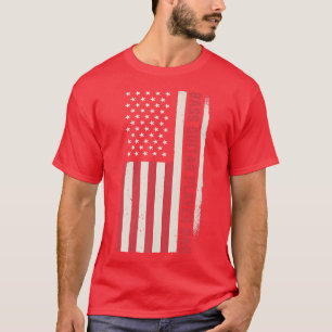 Camiseta Pai de Guitarrista Bass Guitarrista Patriótico