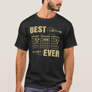 Camiseta Pai De Guitarrista Do Melhor Pai De Violão Do Mens