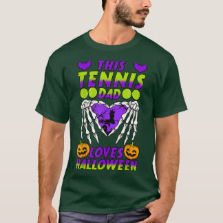 Camiseta Pai de Halloween Esporte Pais do Esqueleto