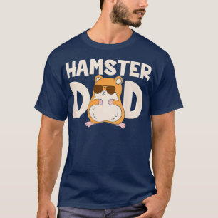 Camiseta Pai de Hamster Engraçado Apelido de Hamster Padre 