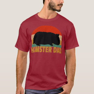 Camiseta Pai de Hamster Retroativo - Hamster de Vintage do