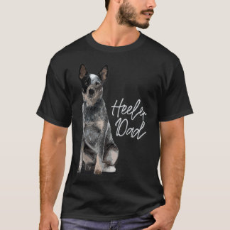Camiseta Pai de Heeler I Gado Australiano I Doméstico