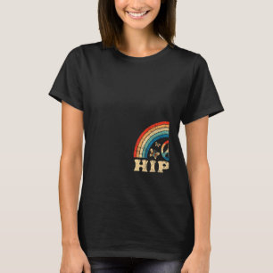 Camiseta Pai de Hippie 70s Nostalgia estética de 1970