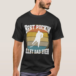 Camiseta Pai de Hockey Best Puckin Billet