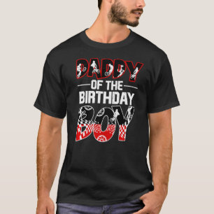 Camiseta Pai de Homens da BMX Bike Matching