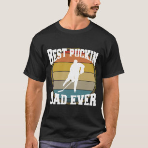 Camiseta Pai de Hóquei de Melhor Pai
