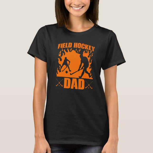 Camiseta Pai de Hóquei em Campo (Frente)