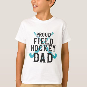 Camiseta Pai de Hóquei em Campo Orgulhoso Pai de Hóquei em