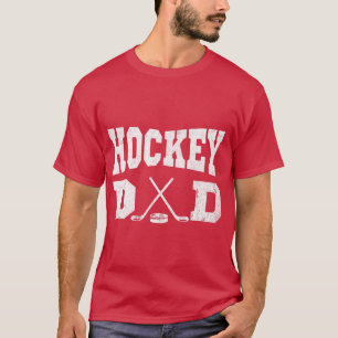 Camiseta Pai de Hóquei Engraçado