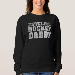 Camiseta Pai De Hóquei No Campo De Hóquei Em Campo De Mens