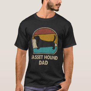 Camiseta Pai de Hound Pai Basset Hound